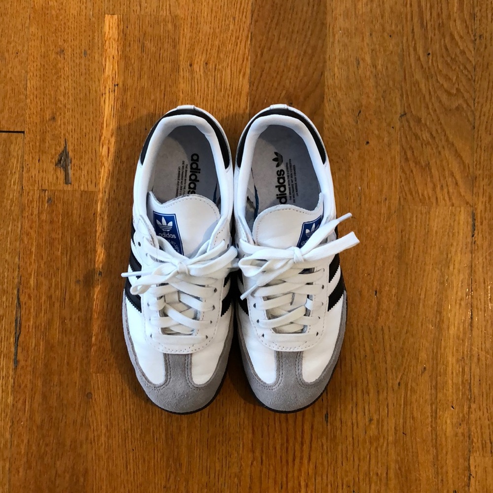 Adidas OG samba in white colorway, size M4/W5